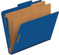 Pendaflex Classification File Folders, 1 Divider, Durable File Organizer for Home, School or Office, Letter-Size Folders for Files, Paper Organizer, Durable Prongs, (B006NVMJCC) (Pack of 5)