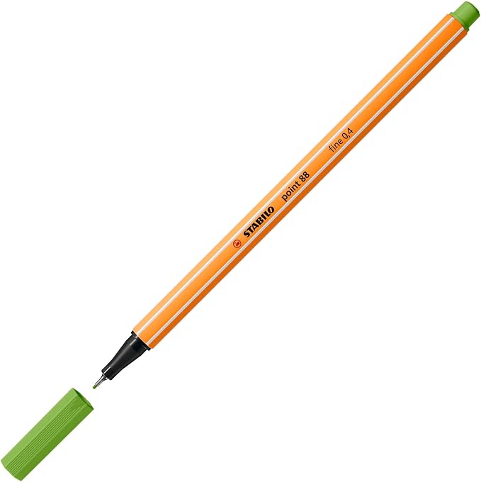 STABILO Fineliner point 88 - Wallet of 20 - Assorted Colours