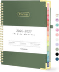 Forvencer Academic Planner 2026-2027, Calendar Jul 2026-Jun 2027, 6" x 8"