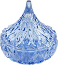 Godinger Blue Glass Hershey Kiss Candy Dish - A Sweet and Stylish Delight