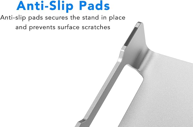 Mount-It! Aluminum 15.7" Monitor Stand for iMac | Wide unibody metal riser with keyboard storage, universal organizer for PC, iMac, laptop.