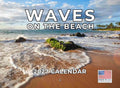 Ocean Waves Calendar 2027 Beach Monthly Wall Calender 12 Month