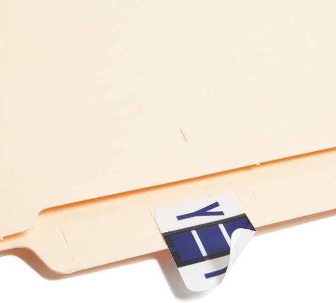 Smead BCCR Bar-Style Color-Coded Alphabetic Label, Y, Label Roll, Violet, 500 Labels per Roll, (67095)