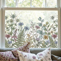 ADD.HERES Stained Glass Window Film, Window Film Decorative, 17.5 x 78.7 in