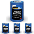 ScotchBlue Original Multi-Surface Painters Tape, 1 Inch Wide (0.94 in. x 60 Yds), 6 Rolls, Blue Paint Tape Protects Surfaces and Removes Easily, Masking Tapes for Indoor and Outdoor Use (2090-24EP6)