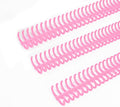 Rayson PROC1230PK Click Binding Spines, 3:1 Pitch, 1/2" Diameter, 90 Sheets Binding Capacity, Pink, 30/Box