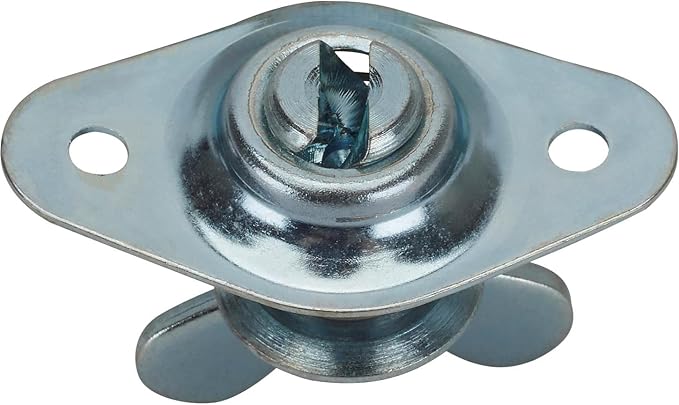 Butterfly Self-Ejecting Quarter Turn Fasteners, .700 In Grip, Pack/10