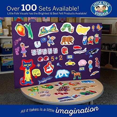Little Folk Visuals Beginners Bible: Jonah Precut Felt Pieces, 11 Pieces Set