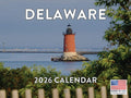 Delaware Calendar 2026 Wall 12 Month Monthly DE Scenic Souvenirs Themed Gifts | American Made In The USA