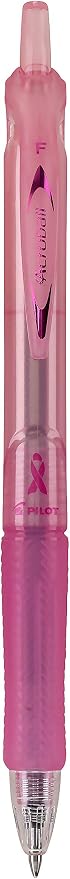 PILOT Acroball Colors Advanced Ink Pens, Pink Ink, 0.7mm, 12-Count