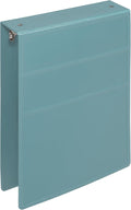 Carstens 2-Inch Heavy Duty 3-Ring Binder - Top Opening, Powder Blue, Durable Plastic, Precision No-Gap Rings, Waterproof Cover, No Pockets, Holds 300 US Letter Sheets, BPA-Free, Made in USA (2874-3R)