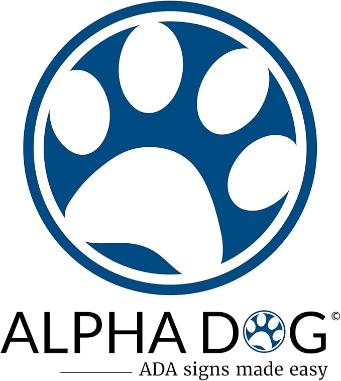 ALPHA DOG ADA SIGNS - Mechanical Room Sign with Braille for Your Business, 4x8 Inch, ADA Compliant, Indoor or Outdoor, Easy Installation, Made in the USA, Blue