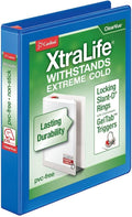 Binder,X-Life,DRING,1-Inch,BE Blue