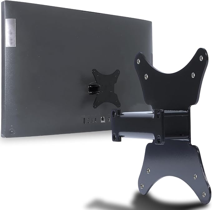 A100 Al0 VESA Adapter Compatible with Lenovo All in One Monitor | (Fits A100,V100 AIO,AIO A105a,IdeaCente Al0 3,Al0 3i,A340-24ICK,A27ICi5T,ThinkCentre Neo 30a)–75x75 to 100x100 Wall Bracket