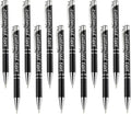 Yucold Customized ballpoint pens in bulk, personalized ballpoint pens with free engraving, for use in companies, enterprises, graduation anniversaries (Black,26)
