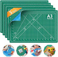 WORKLION Self Healing Cutting Mat - 12 x 18 inch Double Sided 5-layer Gridded Rotary PVC Cutting Board, for Sewing, Quilting, Scrapbooking and Arts & Crafts Projects (5 Pack)