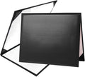 Diploma Cover 8.5” x11” Diploma Holder of Graduation Leatherette Padded Certificate（Tent Style