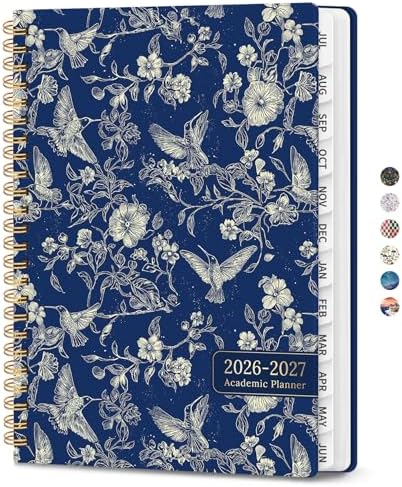 ZOTIA Planner 2026-2027 Weekly & Monthly Calendar Planner Jul 2026-Jun 2027