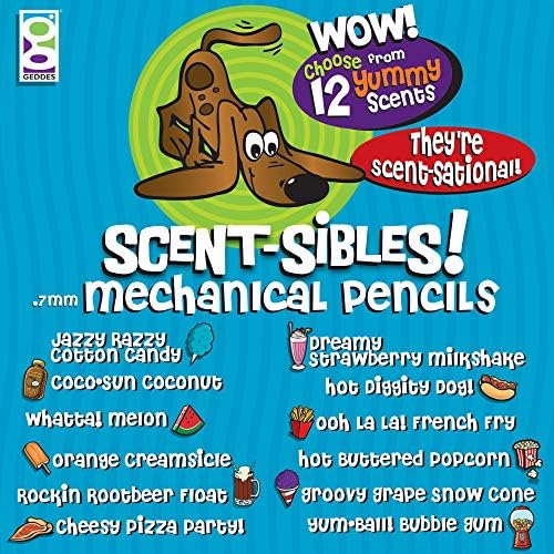 Raymond Geddes Scent-Sibles Mechanical Pencils (Pack of 96)