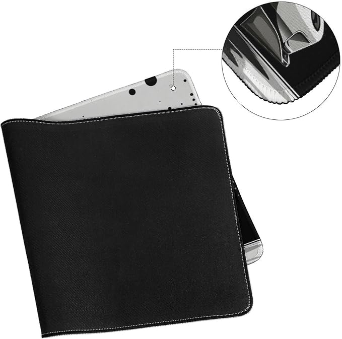 Car Gaming Mouse Pad Large Mousepad R34 Black and White Minimalist Art JDM Sport Car Big Computer Desk Mat Desk Pad for Keyboard and Mouse Mat Non-Slip Base 30x60cm, Style