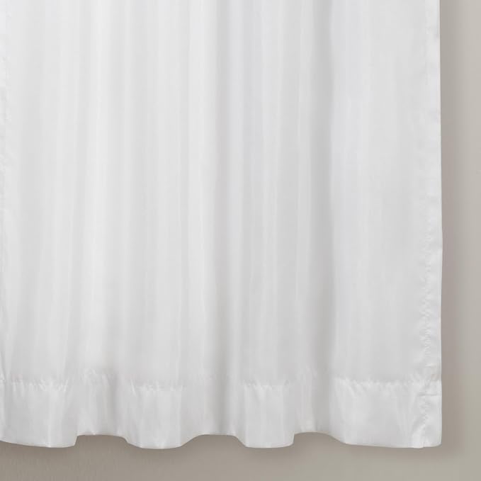 Lush Decor Night Sky Window Curtain Panel, Single 42"W x 63"L Black & White - Sequin Backdrop Curtain - Room Darkening Curtains For Bedroom - Glam Decor