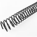 Binditek Plastic Spiral Binding Coils, 20 mm, 4:1 Pitch, Black, 50 Pack | Coil Binding Spines, 3/4", 170 Sheet Capacity, 48 Loops, for Letter-Size Reports, Presentations, School and Office Projects