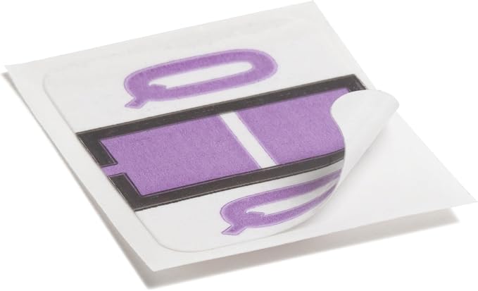 Smead BCCR Bar-Style Color-Coded Alphabetic Label, Q, Label Roll, Lavender, 500 Labels per Roll, (67087)