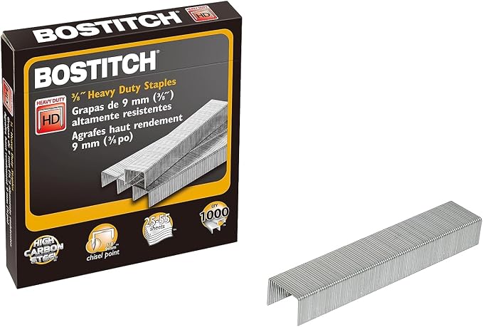 Bostitch Office SB353/8-1M Heavy Duty Premium Staples