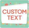 Custom Sign, Custom Street Sign, 11 Font Colors, 13 Font Styles, 4 Hole Options, 22 Sizes, 36x36 Inches, Rust Free DiBound, Fade Resistant, Made in USA by My Sign Center (Mid-Century Modern 2)