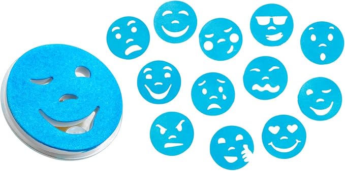 Colorations Easy-Grip Emotion Stampers Set of 12