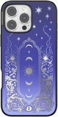 PopSockets iPhone 16 Pro Max Phone Case with MagSafe, Wireless Charging Compatible, Bookish - Mirror Curse Breaker