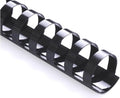 Black Plastic Binding Combs 3/16-inch 5mm Comb Spines [pk of 100]