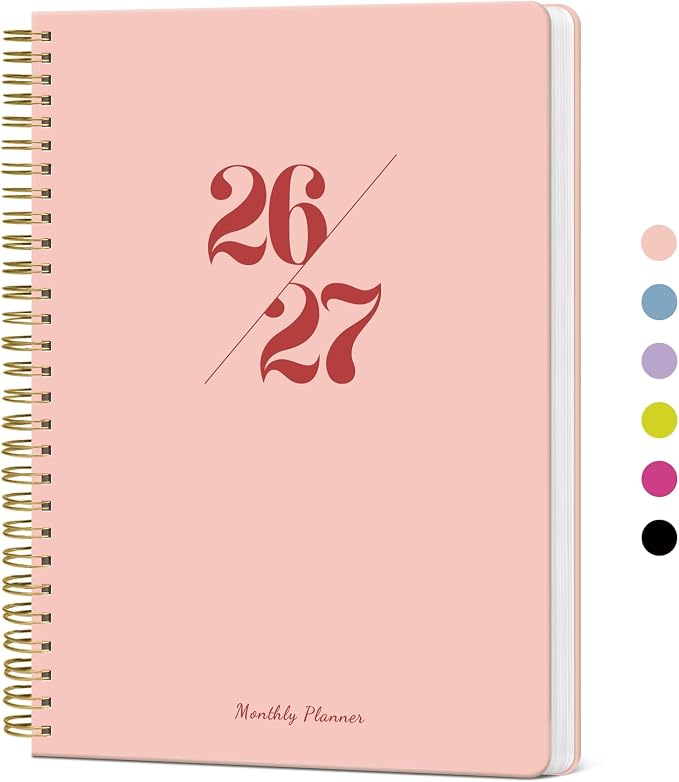 Monthly Planner 2026-2027, 18 Months Calendar, Jul 2026-Dec 2027