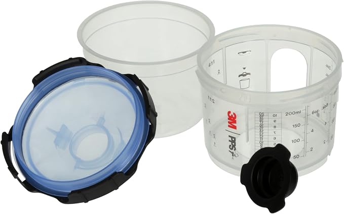 3M PPS 2.0 Spray Gun Cup Lids and Liners Kit, 26314