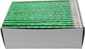 Pencil Guy Blank Glitz Round Pencils Green