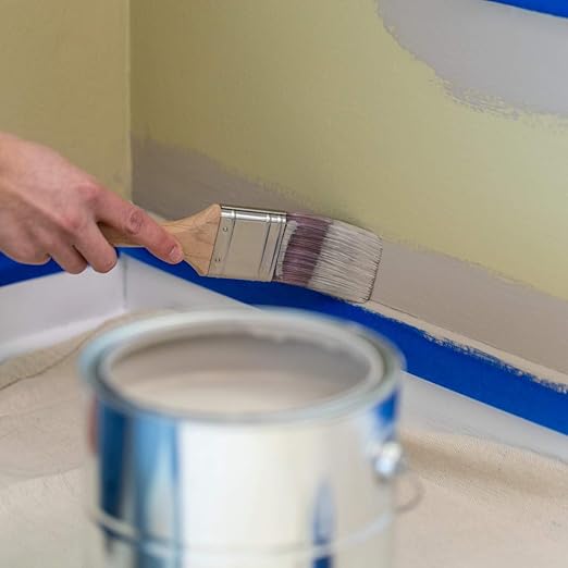 Duck Clean Release Blue Painters Tape, Masking Tape For Paint Projects, 1.5 in (1.41 in x 60 yd) 4-Pack, 240460