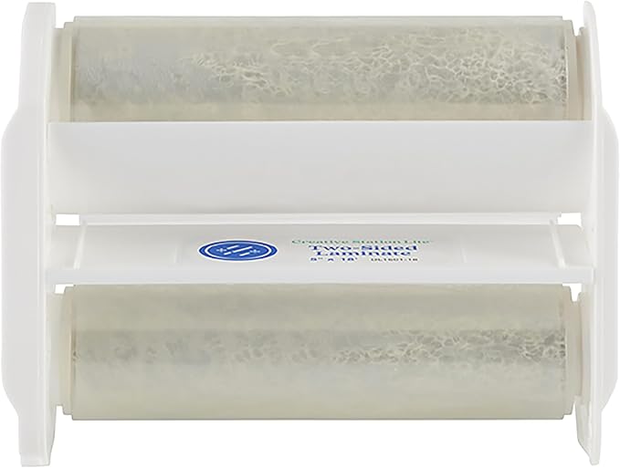 Xyron Double-Sided Laminate Refill for the Creative Station & Creative Statio Lite, 5" x 18', Refill-Cartridge for Label Maker, Laminator Machine, Home Office & Home School Craft Supplies (DL1601-18)