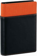 Reimei Fujii WPF801D Refill File Pocket Size Synthetic Leather Orange
