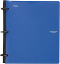 Five Star Flex Hybrid NoteBinder, 1 Inch Binder with Tabs, Notebook and 3 Ring Binder All-in-One, Blue (72411)