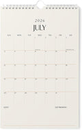 Karto Wall Calendar 2026-2027 11x17 in - Beige | July 2026 to December 2027, Vertical, Boosts Productivity, Easy Monthly Planning