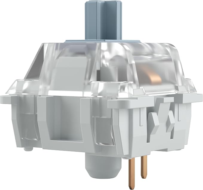 GLORIOUS Kailh Speed Silver Mechanical Keyboard Switches: Ultra-Fast Linear 120-Pack - Engineered for Competitive Gaming