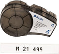 Brady Authentic (M21-500-499) Multi-Purpose Nylon Label for General ID, Wire Marking, and Lab Labeling, Black on White- For M210, M210-LAB, M211, BMP21-PLUS and BMP21-LAB Printers, .5" W 16' L