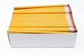 Pencil Guy Blank Round Pencils, School Bus Yellow, 144 to a Box