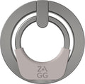 ZAGG Ring Snap 360, Magnetic Ring Accessory – 360 Degree Rotation, Secure Hold with Kickstand – Super Strong Magnet, Compatible with MagSafe Devices, iPhone 14 & Snap Compatible Devices, Nickel