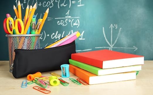 Middle and High School Supplies Kit for Boys, Girls | Home, School Classroom Must Haves Essentials Kit for 5th - 12th Grade Includes Notebooks, Folder, Pencils, Earbuds, Notepad, Binder