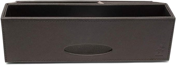 Castle Armory Leatherette Desk Organizer Caddy - Clutter Organizer for Office, Home, Personal, Employee Office Supplies and Accessories (All-in-one Organizer - Stackable)