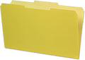 Pendaflex 435013YEL Interior File Folders, 1/3 Cut Top Tab, Legal, Yellow (Box of 100)