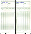 Compumatic Time Cards for uPunch HN1000 & HN3000 AutoAlign Clocks (Qty 300)
