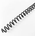 Binditek 50 Pack Plastic Spiral Binding Coils, 8mm(5/16"), 40 Sheet Capacity, 4:1 Pitch, Black, 48Loops, for Letter Size, for Students and Coworkers | Coil Binding Spines, 5/16", 40 Sheet Capacity, 48 Loops, for Letter-Size Reports, Presentations, Scho...
