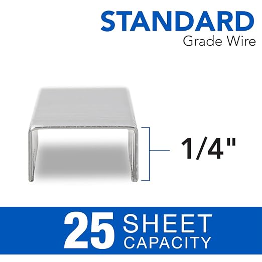 Swingline Staples, Standard Staples for Desktop Staplers, 1/4" Length, 210/Strip, 5000/Box, 10 Pack (35111)